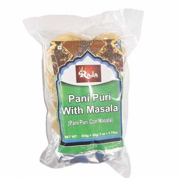 RAJA Pani Puri Fry With Masala 250g- pani puri- RAJA Pani Puri Fry mit Masala